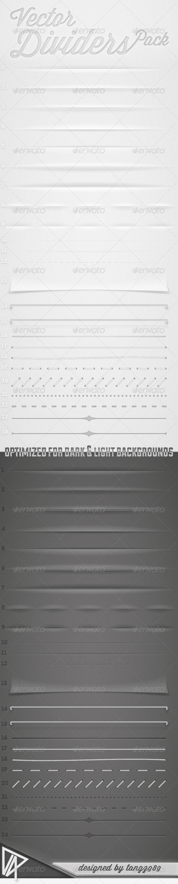 Free Text Dividers Illustrator » Dondrup.com